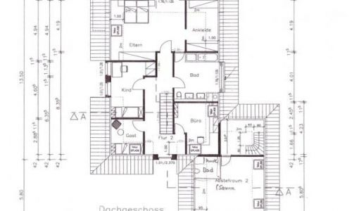 Grundriss Dachgeschoss